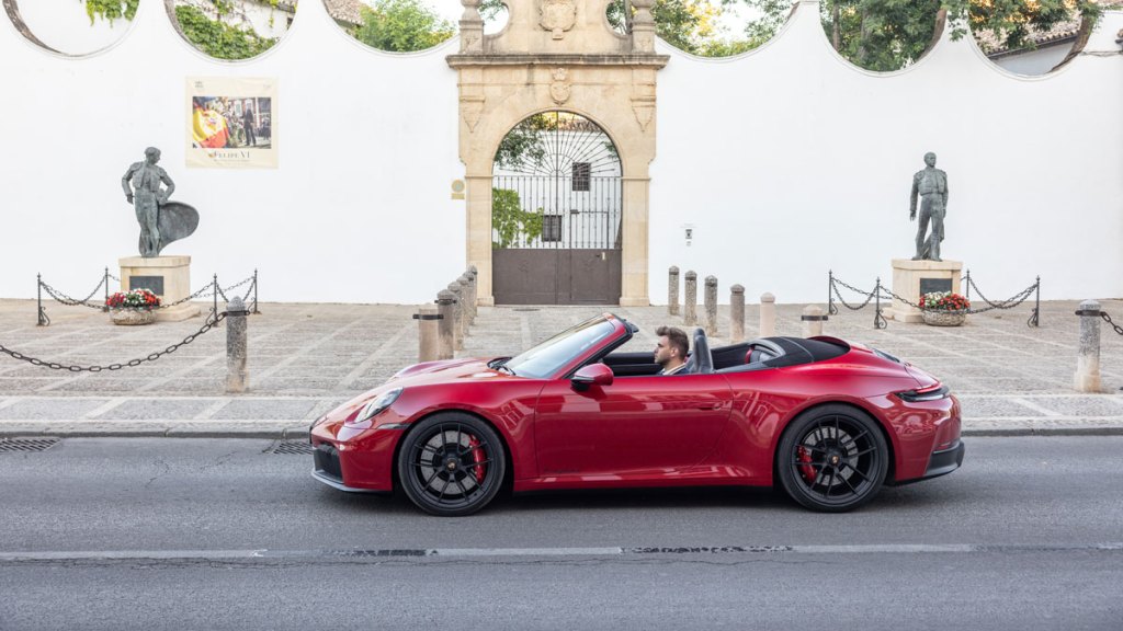 The Porsche 911 Carrera 4 GTS Cabriolet hybrid.