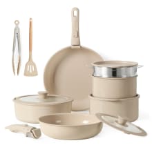 Product Image of Carote 14 Piece Nonstick Cookware Set with Detachable Handle