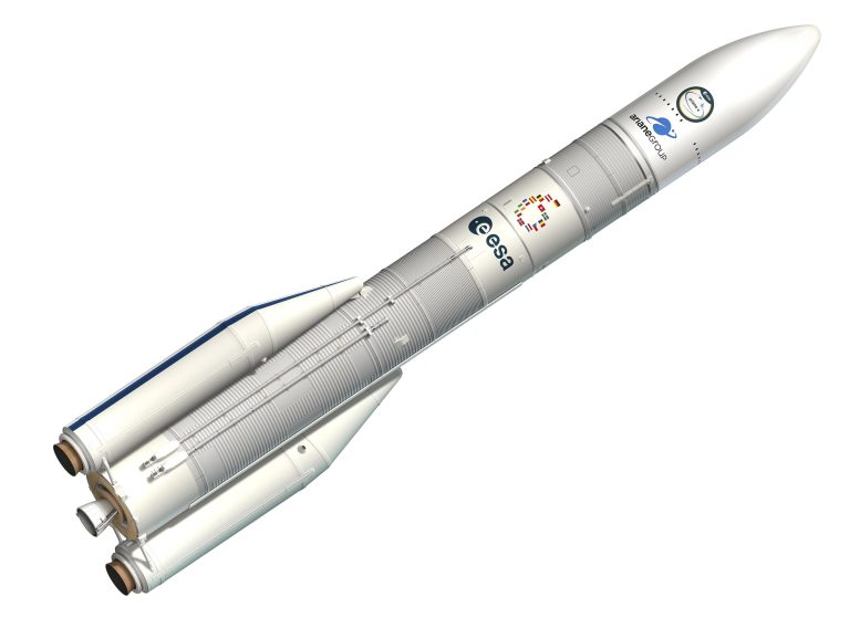 Illustration of the Ariane 6 rocket