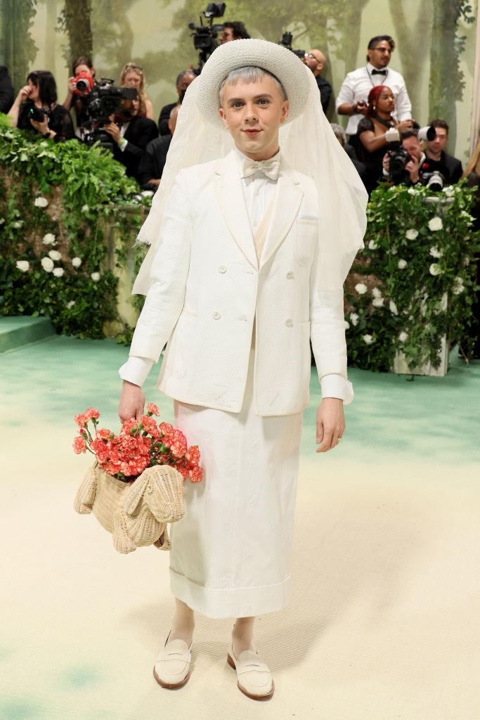 NEW YORK, NEW YORK - MAY 06: Cole Escola attends the 2024 Met Gala celebrating 