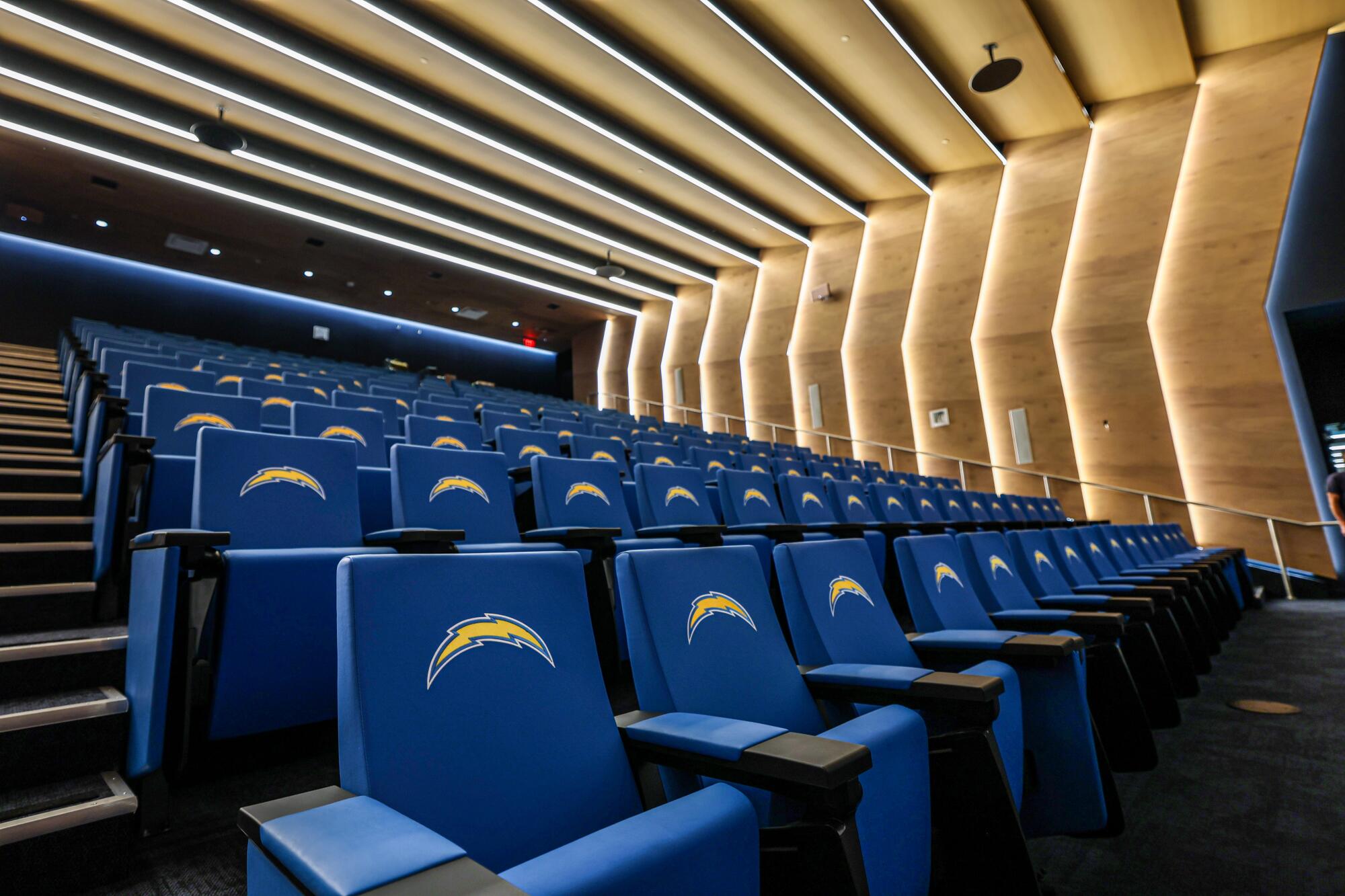 The Chargers auditorium.