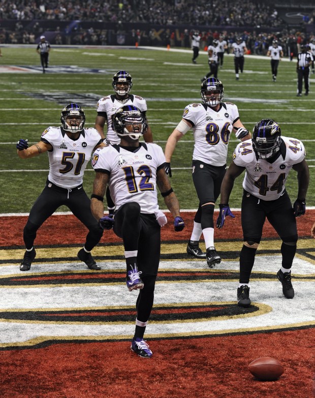 In the Ravens' 34-31 victory over the San Francisco 49ers...