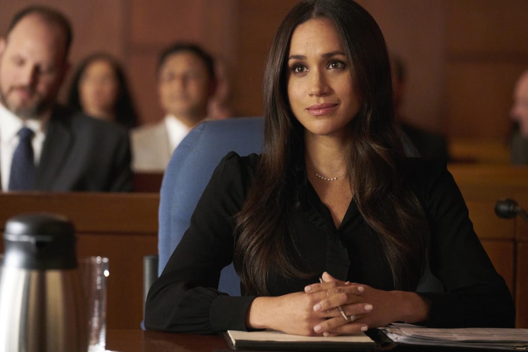 Meghan Markle as Rachel Zane in 