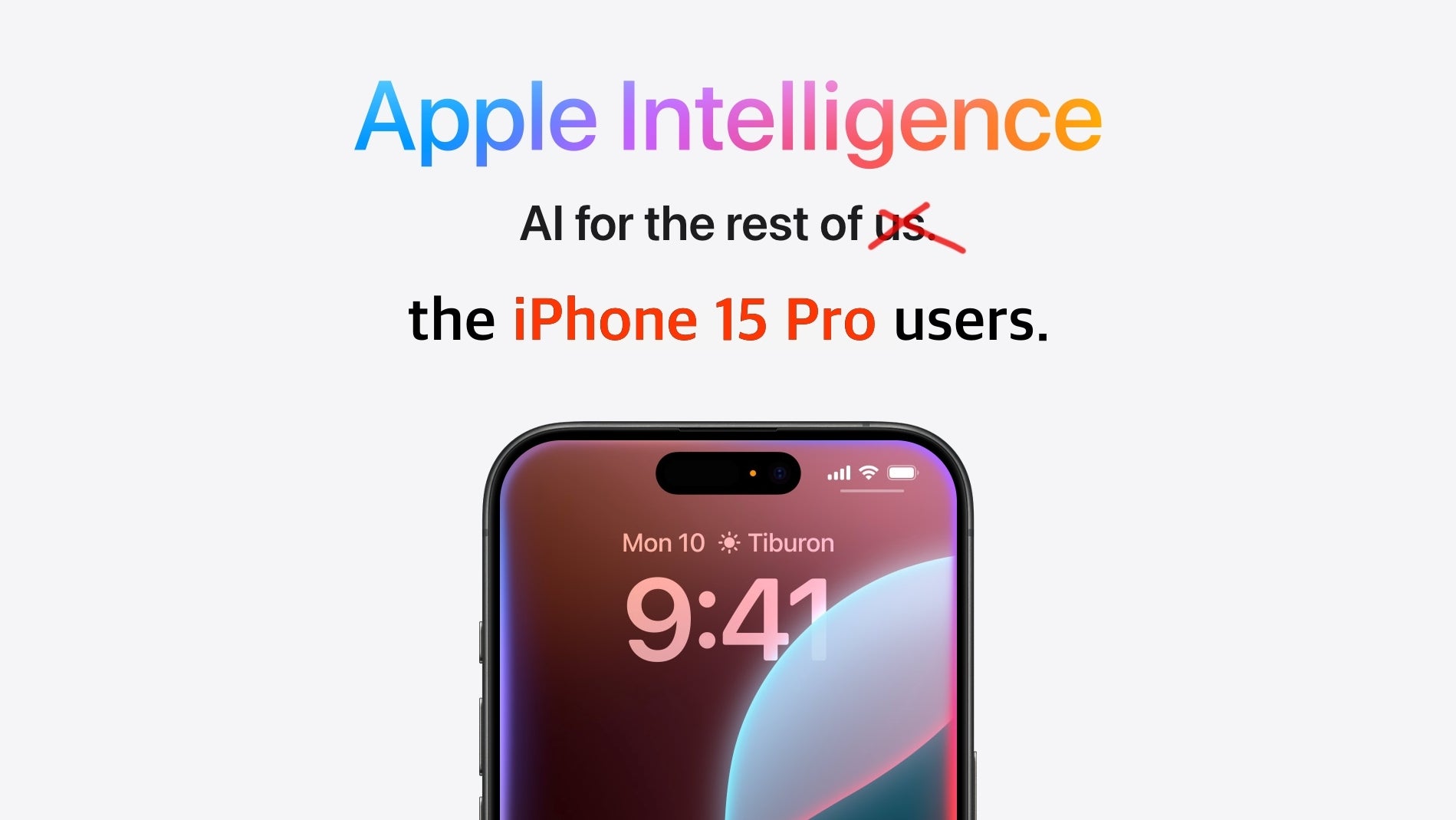 Apple Intelligence is exclusive to the iPhone 15 Pro, and that’s definitely a crime. Somewhere. But not in this universe. - Apple was forced to give people AI: Is iOS 18 a disaster waiting to happen?