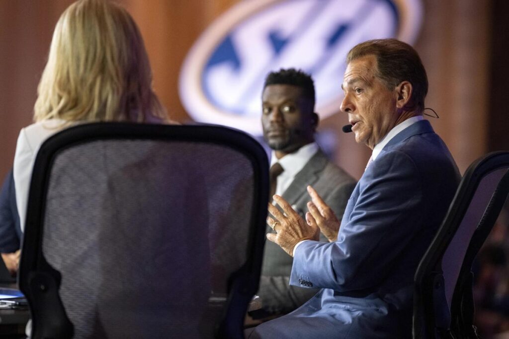 SEC Media Darling Nick Saban Denied Entry After Forgetting ID