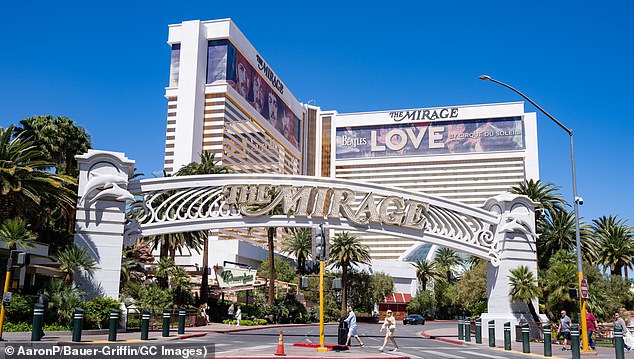 The Mirage closed its doors for good on Wednesday - after opening in November 1989