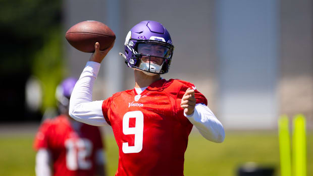 Vikings quarterback JJ McCarthy