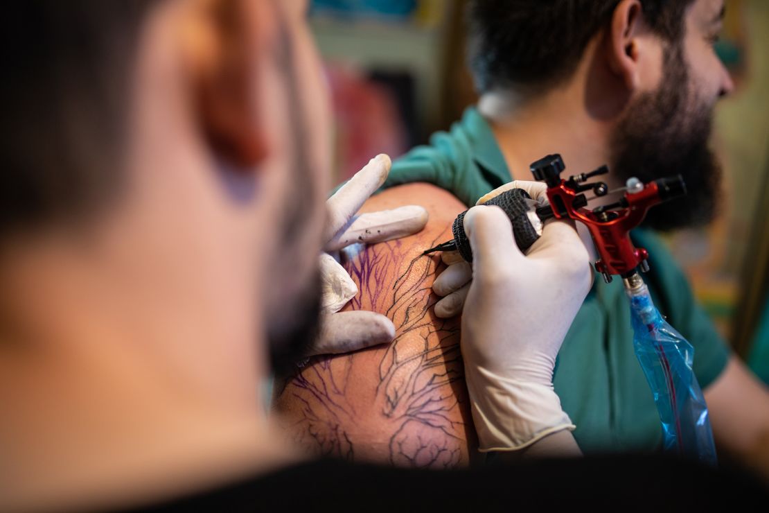 Ask your tattoo artist about ink precautions before getting a tattoo, experts say.