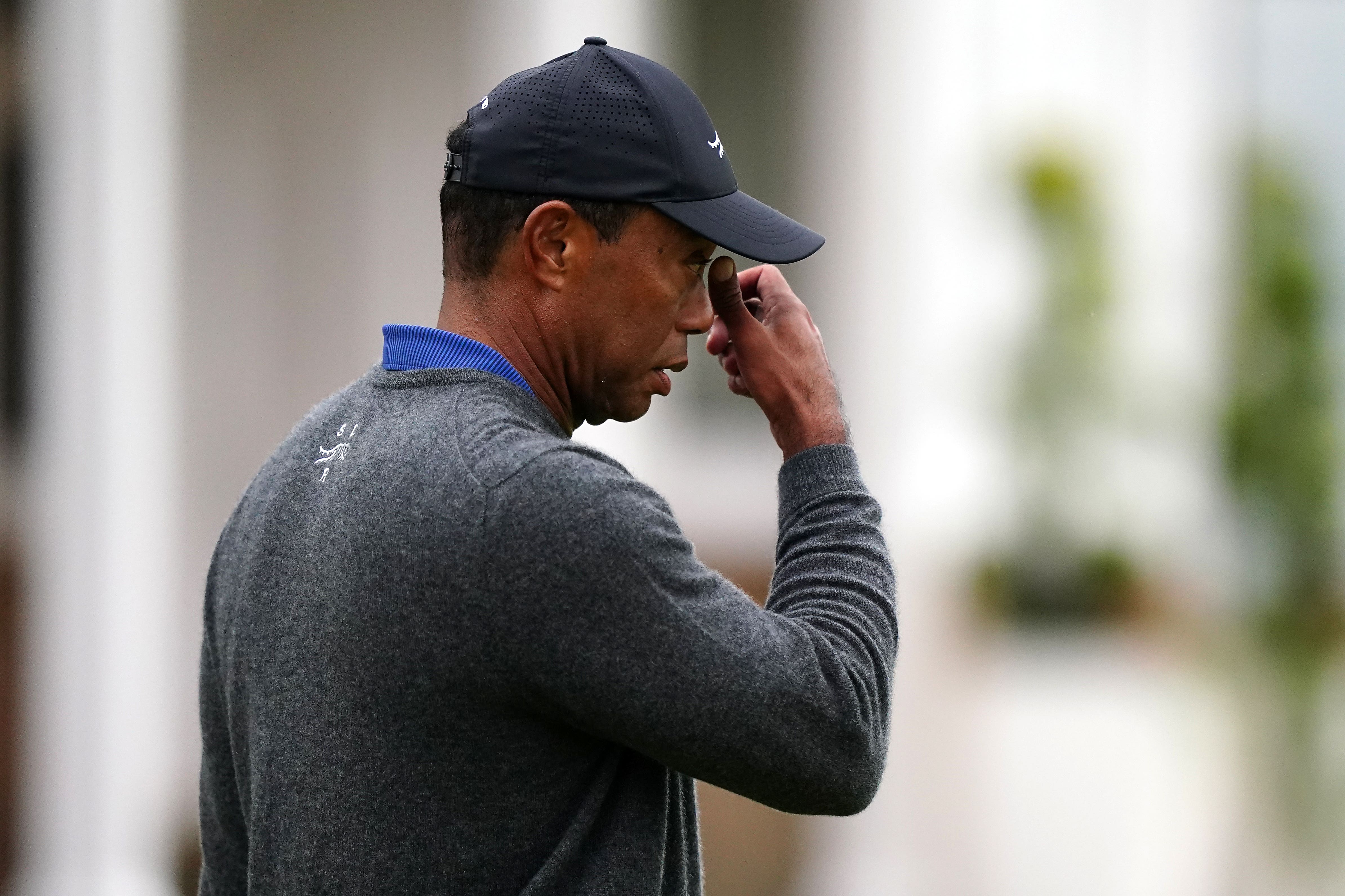 Tiger Woods had a frustrating first day at The Open (Zac Goodwin/PA)