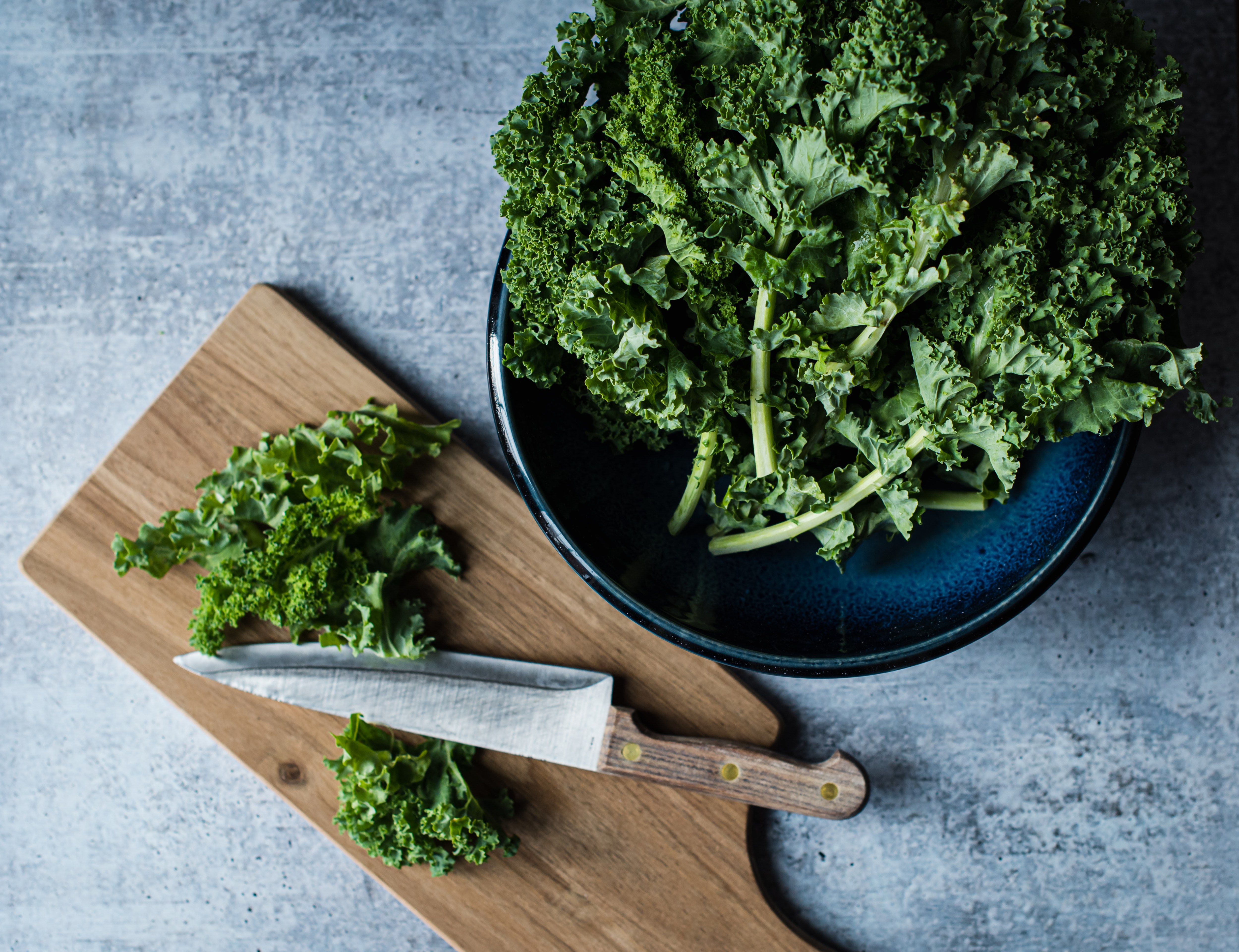 Kale is rich in nitrates which are beneficial for blood pressure