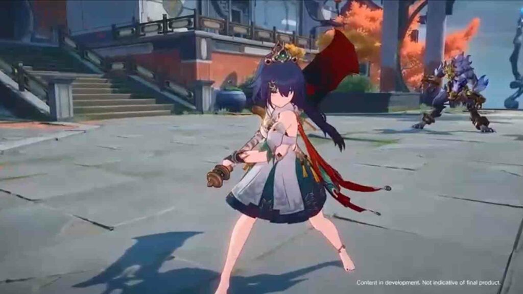 Screenshot of Yunli during Honkai Star Rail 2.4 livestream