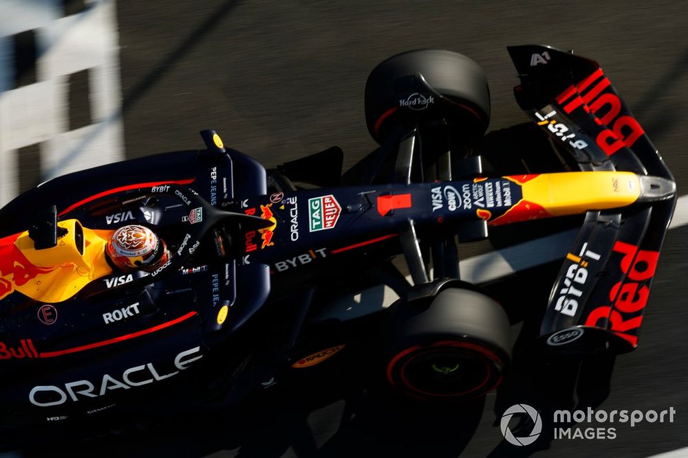 Verstappen set second fastest time on Friday despite early brake problem