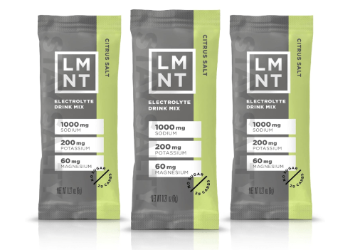 LMNT Sugar Free Electrolyte Drink Mix