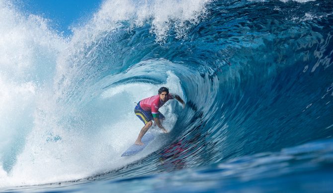 Teahupo'o (and Team USA) Prove Their Skills on Day 1 of the Olympic Surfing Games