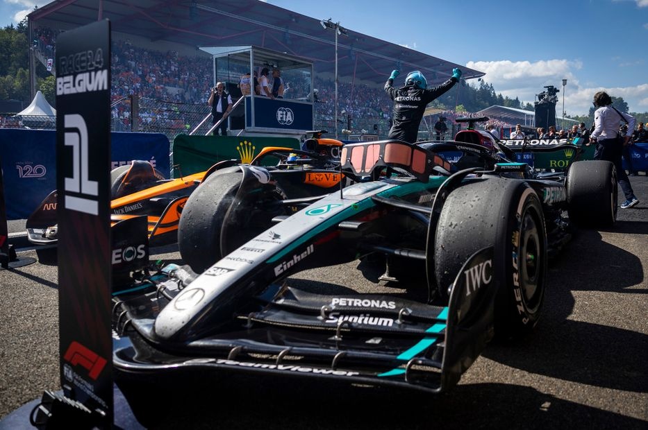 Are Russell's worn tyres the cause of his Spa F1 disqualification?