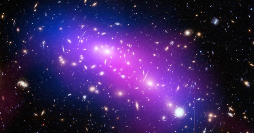 Astronomers solve long-standing puzzle of galaxy cluster collisions