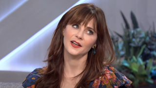 Zooey Deschanel on Kelly Clarkson's Show in 2022