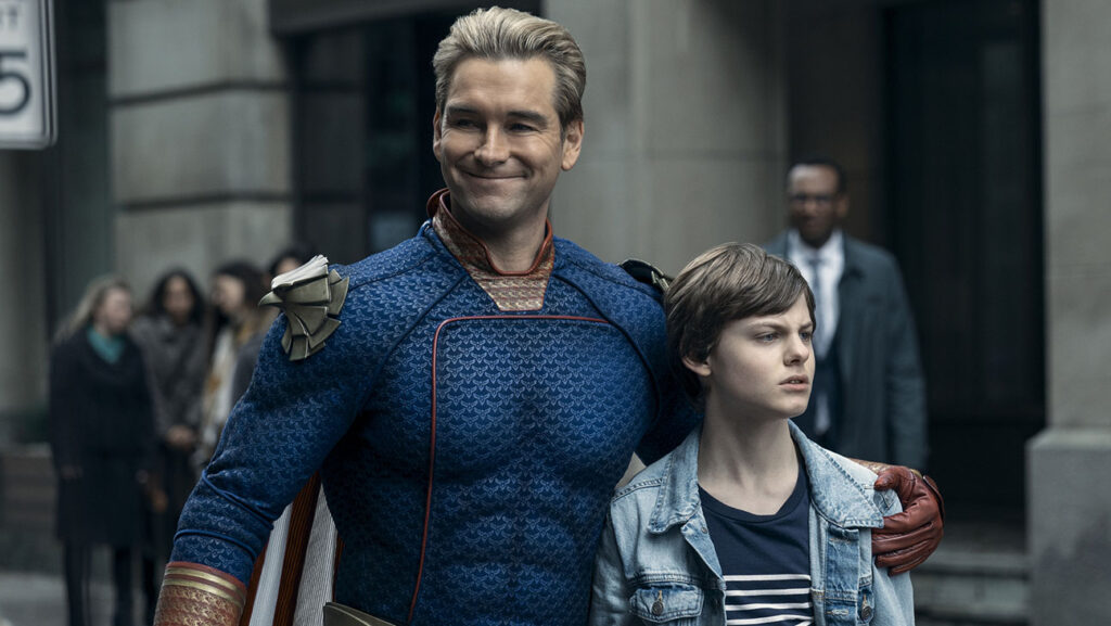 Homelander, played by Antony Starr, in 'The Boys' season 4.