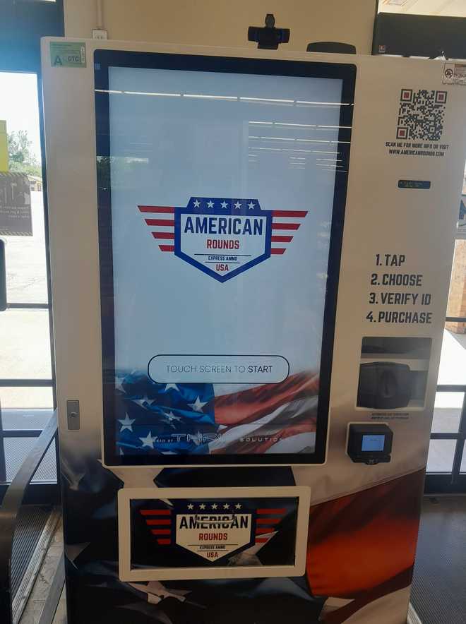 american bullet vending machine