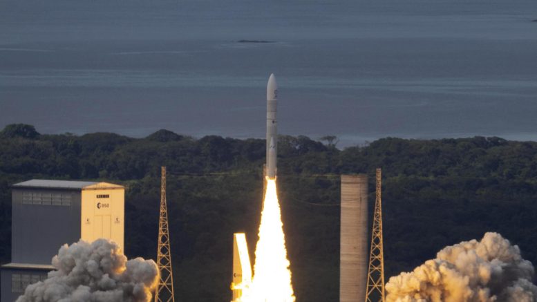 First Ariane 6 rocket takes off