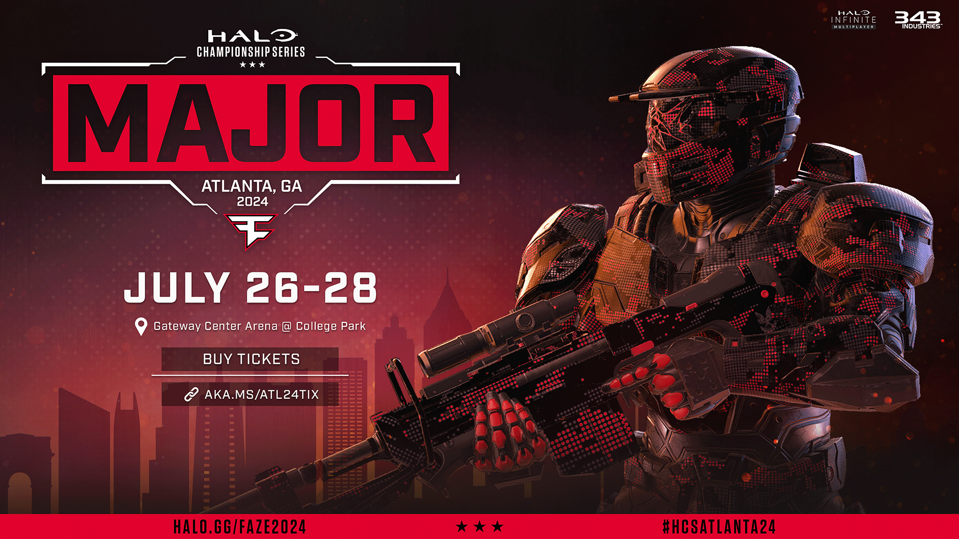 HCS Atlanta Major 2024, July 26-28, Gateway Center Arena at College Park in Atlanta, Georgia.