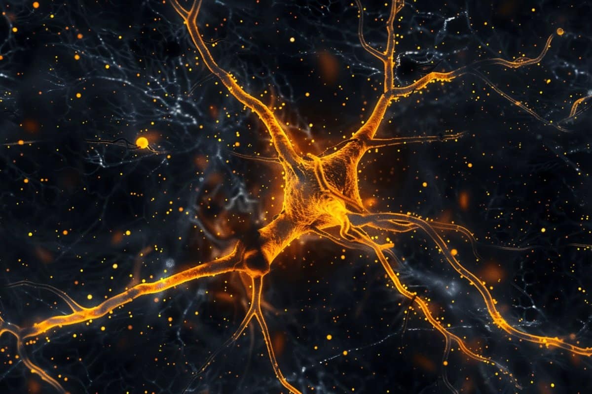 This shows astrocytes.