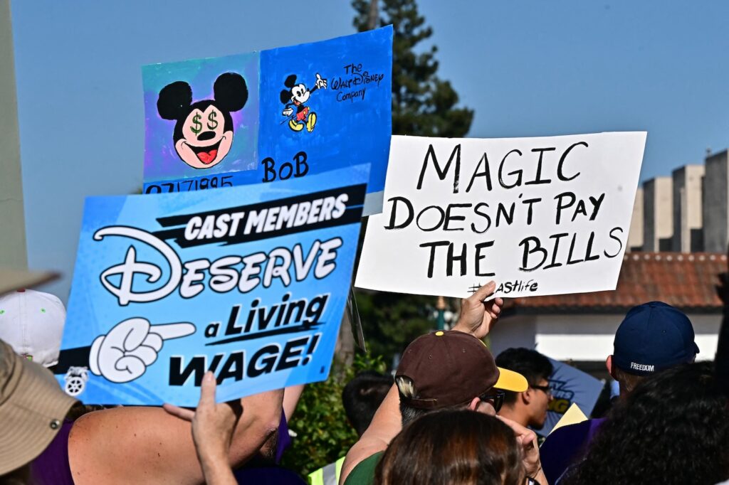 Disneyland Park Employees Vote to Authorize Possible Strike