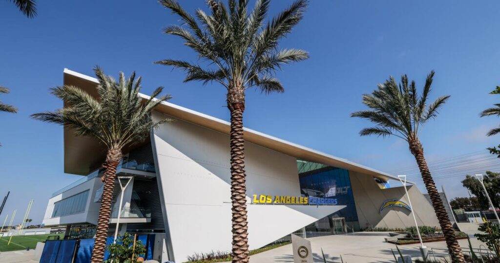 Inside the Chargers' lavish new training facility in El Segundo