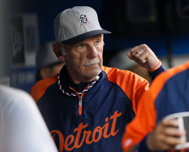 Jim Leyland, seen here during his final season with the Tigers in 2013, will be inducted into the Baseball Hall of Fame on Sunday.