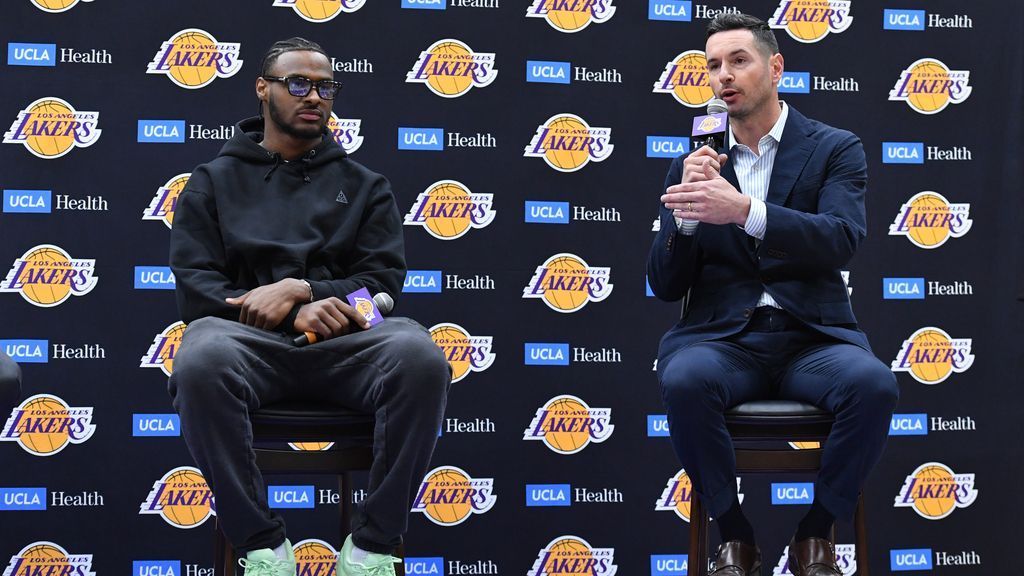 Lakers introduce Bronny, saying he 'earned' his way