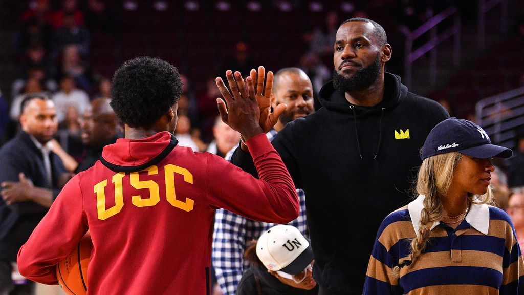 LeBron Says Bronny 'Doesn't Care' About Criticism