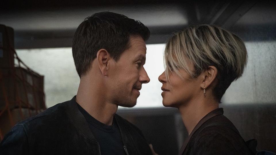 Mark Wahlberg and Halle Berry face off in a scene from The Union