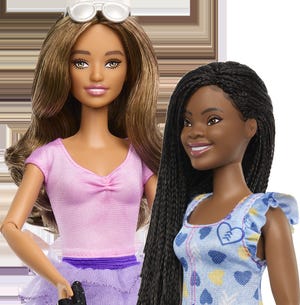 The Barbies were designed in collaboration with the American Foundation for the Blind and the National Down Syndrome Society.