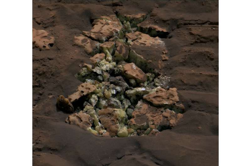 NASA's Curiosity Rover Finds Surprise in Martian Rock