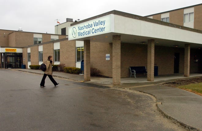 Nashoba Valley Medical Center in Ayer in a file photo