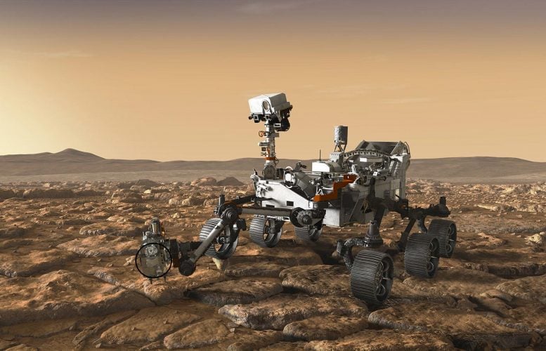 NASA's Perseverance Mars Rover SHERLOC