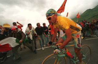 FRANCE JULY 28 TOUR DE FRANCE 1998 16 STAGE VIZILLE ALBERTVILLE Marco PANTANIITA Photo by Andreas RentzBongartsGetty Images