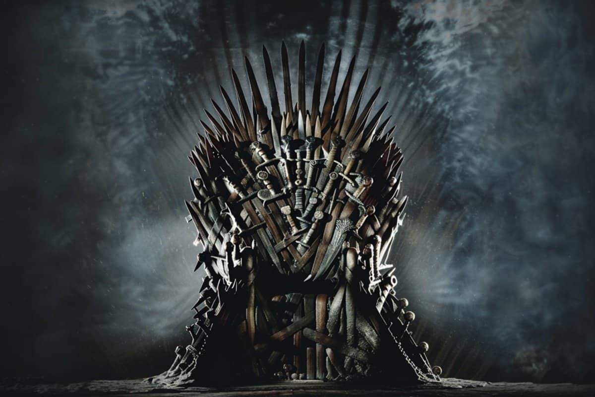 This shows the Iron Throne.