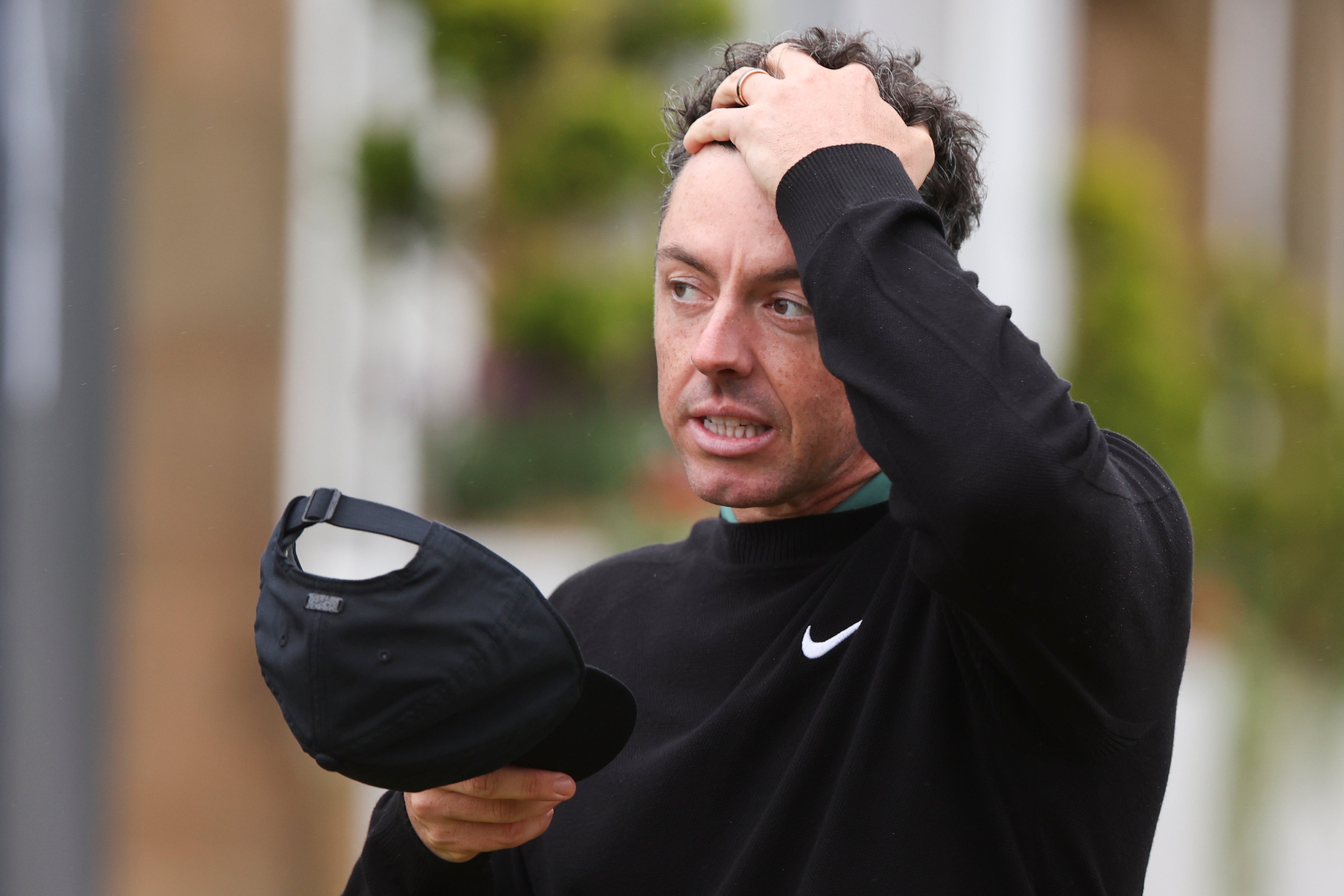 Rory McIlroy had a disastrous first round