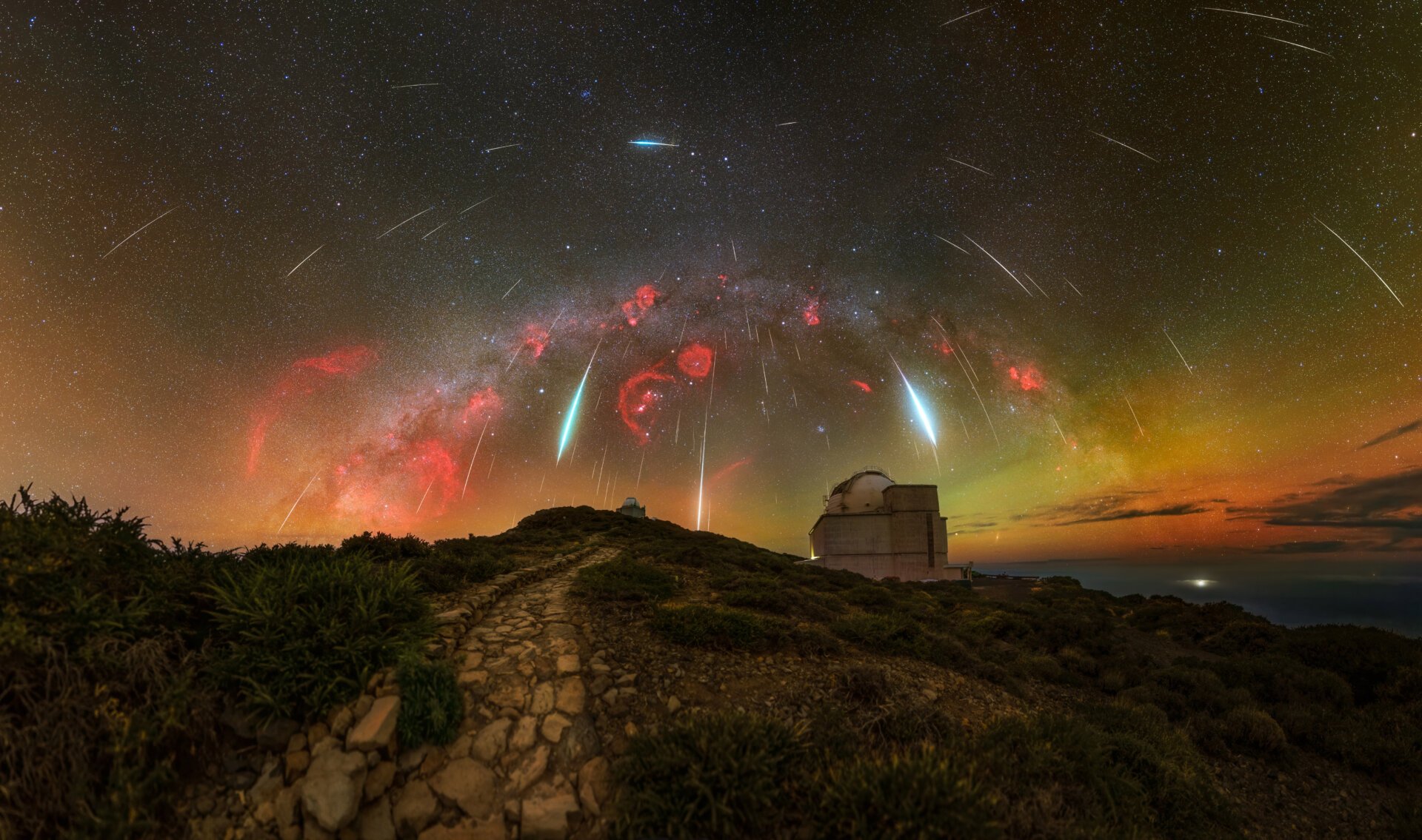 A Cosmic Fireworks Display The Geminid Meteor Shower