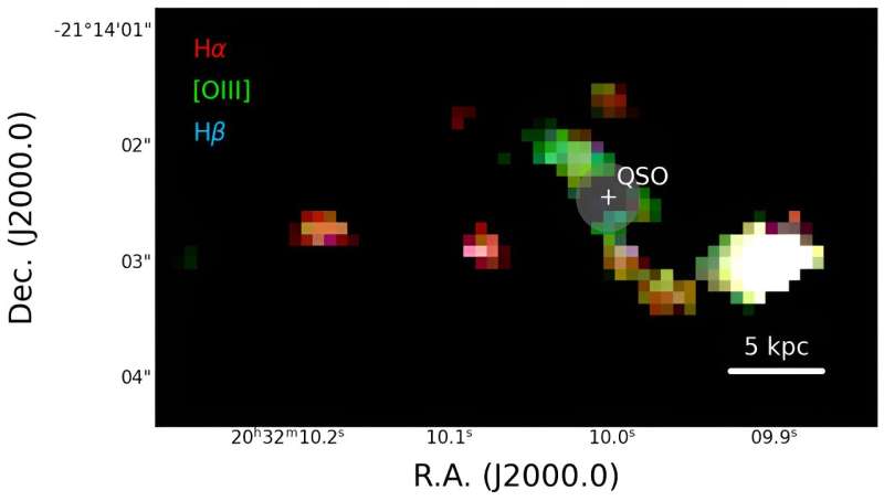 James Webb Space Telescope Captures Stunning Quasar-Galaxy Merger in the Distant Universe