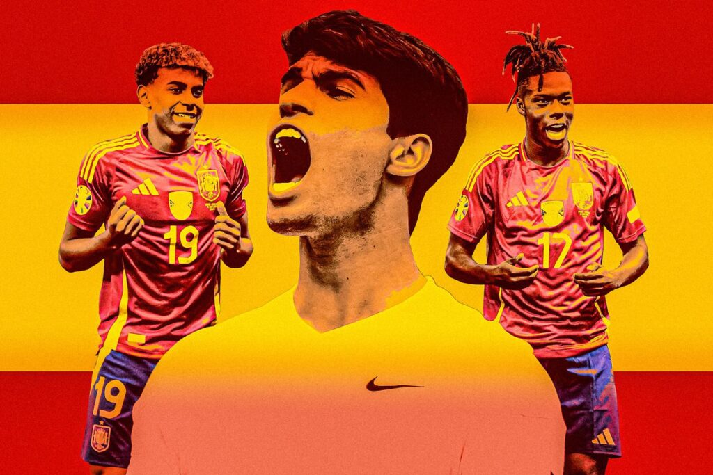 Young Spanish stars dominate Wimbledon and Euro 2024